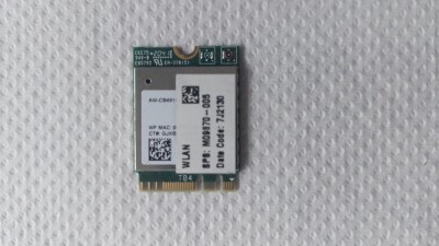 Placa WI-FI HP 15-dw TPN-C139 RTL8821CE 802.11AC wifi wireless BT 4.2 sps:m09870-005 foto