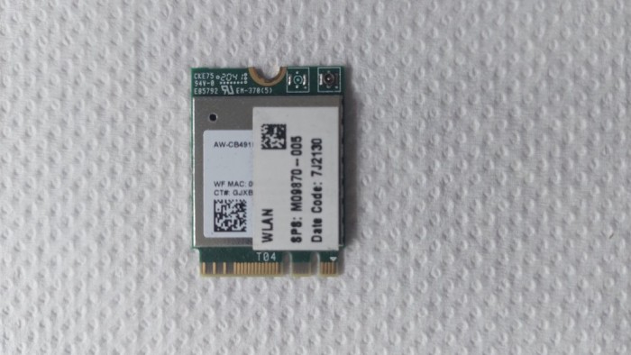 Placa WI-FI HP 15-dw TPN-C139 RTL8821CE 802.11AC wifi wireless BT 4.2 sps:m09870-005