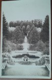 Carte postala, Parcul sanatoriului Brukenthal, perioada interbelica