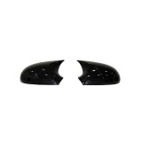 Set capace oglinda tip Batman, negru lucios, pentru Skoda Octavia II 2009&ndash;2013