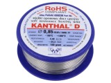 Fir rezistență Kanthal 2,38&Omega;/m 0,85mm 0,1kg, 100-1300&deg;C