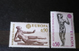 Franta 1974 - EUROPA. SCULPTURA, serie nestampilata, AE1, Arta, Nestampilat