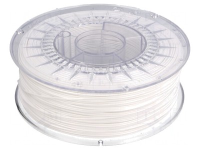 Filament PET-G 1,75mm Alb 1kg foto