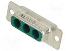MOLEX FCT Mixed Layout D-Sub Housing Female Tin-plated Shell 3