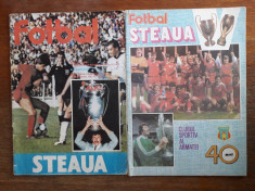 Lot 2 reviste Fotbal STEAUA / R7P5 foto