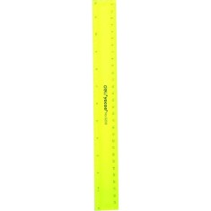 Rigla Flexibila Deli, 30 cm, Galben, Rigla Colorata Flexibila, Rigla Colorata Transparenta Flexibila, Rigla Transparenta Colorata, Rigla 30 cm, Rigla foto