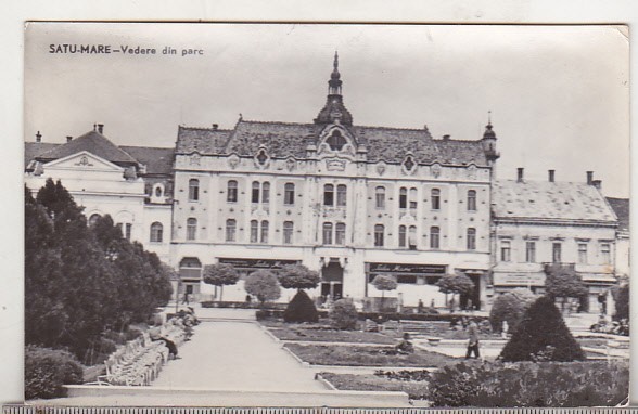 bnk cp Satu Mare - Vedere din parc - uzata