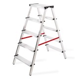 Scara aluminiu, Master, 2 tronsoane, 5 trepte, max 125 kg, 1.14 m