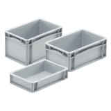 Cutie de depozitare Euro 30x20x12 cm gri 5,1 l