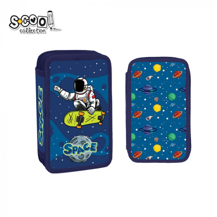 Penar echipat, 2 fermoare, 29 piese, SPACE - S-COOL