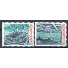 Monaco 1987 Mi 1794/95 MNH - Europa: Arhitectură modernă