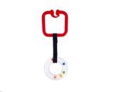 Cumpara ieftin Zornaitoare cu prindere patrata pentru carucior BabyJem (Culoare: Rosu)