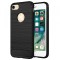 Husa pentru Apple iPhone 8 / 7, Techsuit, Carbon, Neagra