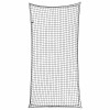 Plasă de remorcă cu funie elastică, negru, 6x3 m, PP