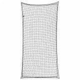 Cumpara ieftin Plasă de remorcă cu funie elastică, negru, 6x3 m, PP