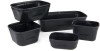 Set Genti MATRIX EVA Bait Tub Set, 5buc/set