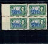 Iran 1949 - Mi.No. 799 bloc de 4 cu eroare, neuzat