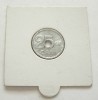 U910 MONEDA 25 BANI 1921 gaura 4 mm aUNC cu luciu aproape NECIRCULATA in cartonas, Aluminiu