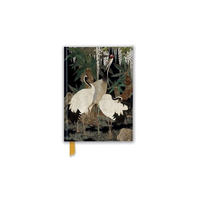 Ashmolean: Cranes, Cycads and Wisteria by Nishimura So-Zaemon XII (Foiled Journal)
