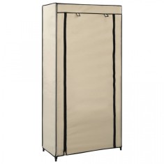 Pantofar cu husa, crem, 58x28x106 cm, material textil foto