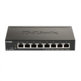 Switch 8 porturi 16 Gbps cu management&nbsp;D-Link DGS-1100-08V2 SafetyGuard Surveillance