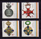 ✅RO 2020 ,LP 2283 &quot;Ordine si medalii rom.&quot; , serie margine ( st. sau dr. ) , MNH, Fauna, Nestampilat