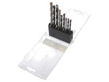 Set Burghie Oțel Beton Lemn Metal 9 Bucăți