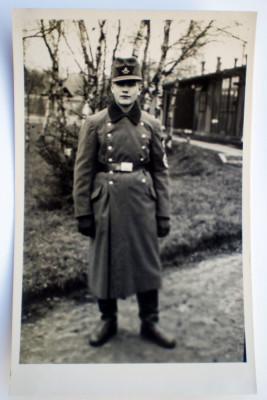 P.026 FOTOGRAFIE CP RAZBOI WWII MILITAR TRUPE RAD REICHSARBEITSDIENST 1941 foto