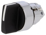 Comutator Rotativ 22mm Negru 2 Poziții