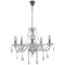 Candelabru lumanare GoodHome Gacruz, transparent, surse 5 x (E14), IP20
