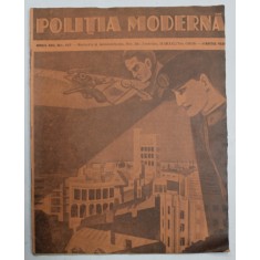 POLITIA MODERNA , REVISTA de STIINTA - LITERATURA , No. 157 , 1939