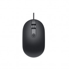 Mouse Dell MS819, Wired, 1000 DPI, Senzor Amprenta, 3 butoane, scroll, USB, Arc, Negru foto