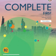 Complete First Workbook without Answers with Audio 3rd Edition - Paperback brosat - Cambridge