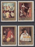 Manama 1968 - Picturi, arta, Velazquez, serie dantelata neuzata