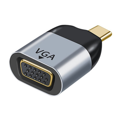 Adaptor convertor USB-C 3.1 Type-C tata la VGA mama, pt telefon, laptop, monitor foto