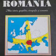 Romulus Seisanu - Romania - Atlas istoric, geopolitic, etnografic si economic