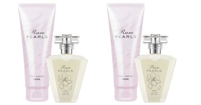 2 x Apă de parfum Rare Pearls, 50 ml - Ediție limitată + 2 x Lotiune corp, 125 ml - Avon foto