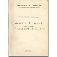 Genetica Umana I - Corneliu C. Zolyneak