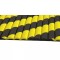 Panou decorativ, uz industrial, negru/galben, 5mm