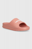 Lacoste papuci Serve Slide 2.0 femei, culoarea roz, 47CFA0020