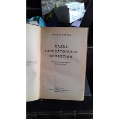 CAZUL JUDECATORULUI SEBASTIAN - FRANZ WERFEL
