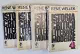ISTORIA CRITICII LITERARE MODERNE , VOLUMELE I - IV de RENE WELLEK ,1974