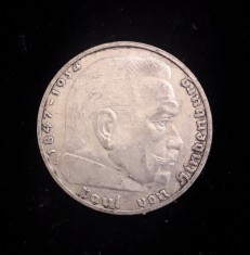 Germania - 2 Reichsmark 1938 E - Argint foto