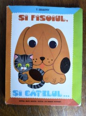 Si pisoiul si catelul... - V. Berestov, carte 3D / C0G