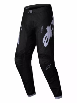 Pantaloni atv/cross Alpinestars Racer Graphite, culoare negru/alb, marime 34 Cod Produs: MX_NEW 290111612PE foto