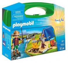 Playmobil Family Fun - Set portabil camping foto