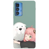 Husa compatibila cu Motorola Moto G50 model Bond and Anya Spy x Family, Silicon, TPU, Viceversa