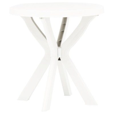 Gossi masa de bistro, alb, &amp;Oslash;70 cm, plastic foto