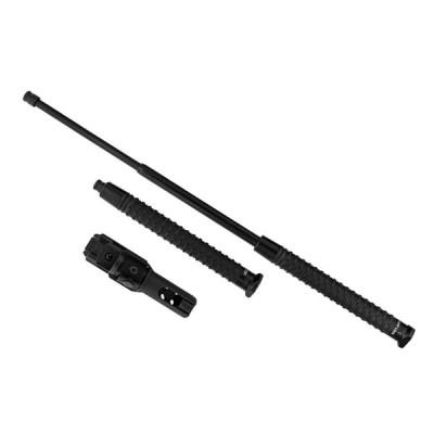 Baston telescopic profesional, sistem Easy Lock ,toc rotativ detașabil, 61 cm, negru foto