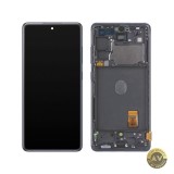 Display cu Touchscreen Samsung Galaxy S20 FE 5G G781 cu Rama Bleumarin Service Pack GH82-24214A